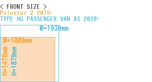 #Polestar 2 2019- + TYPE HG PASSENGER VAN XS 2020-